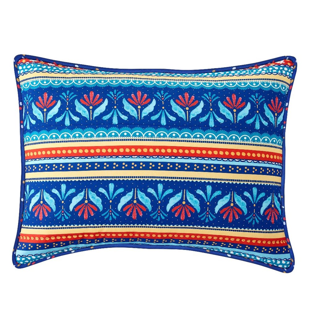 Pioneer Woman Pair of Quilted Standard Shams NWT Country Girl Stripe